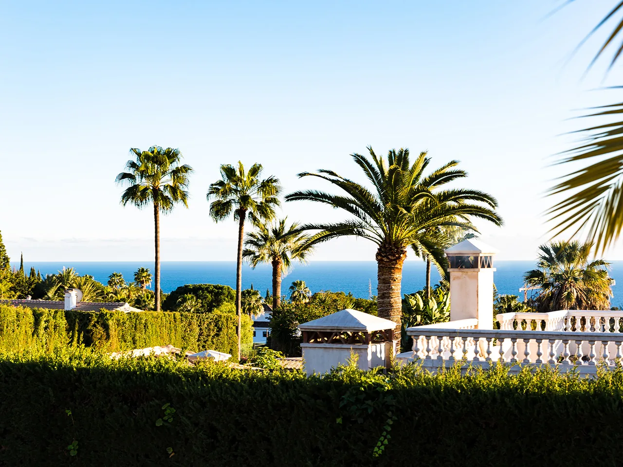 Finca Cortesín resort in Casares with championship golf course and Mediterranean Sea views