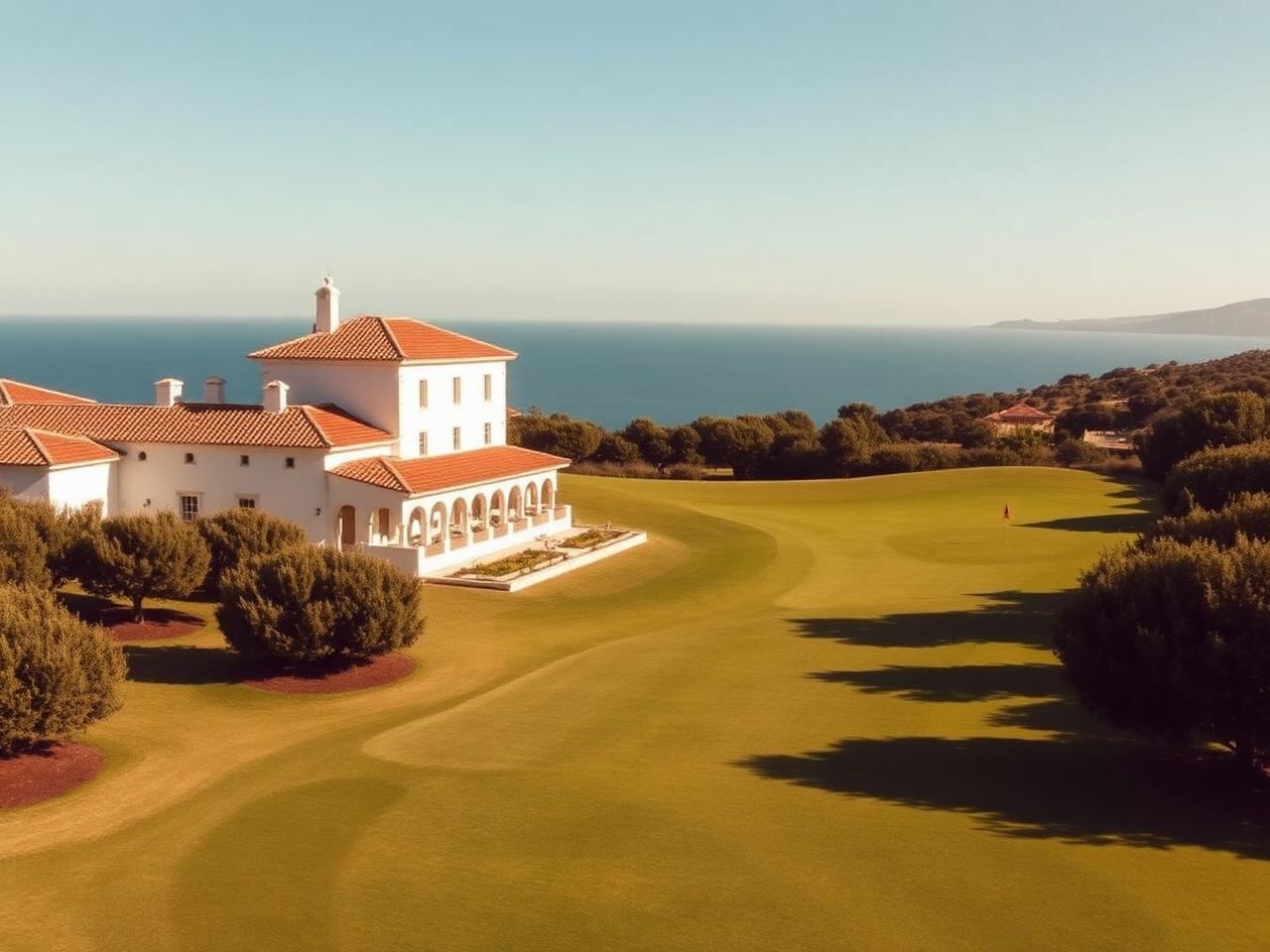 Finca Cortesín resort in Casares with championship golf course and Mediterranean Sea views
